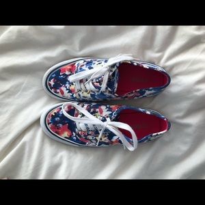 Floral sneakers